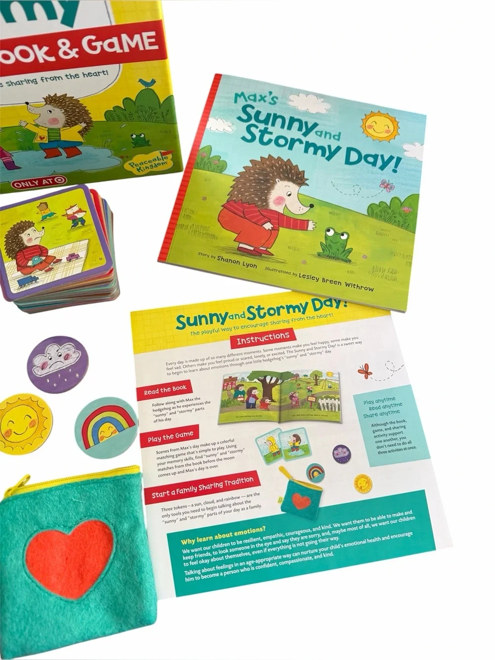 Sunny and Stormy Day: Social Emotional Learning Game,Matching & Sharing Activity